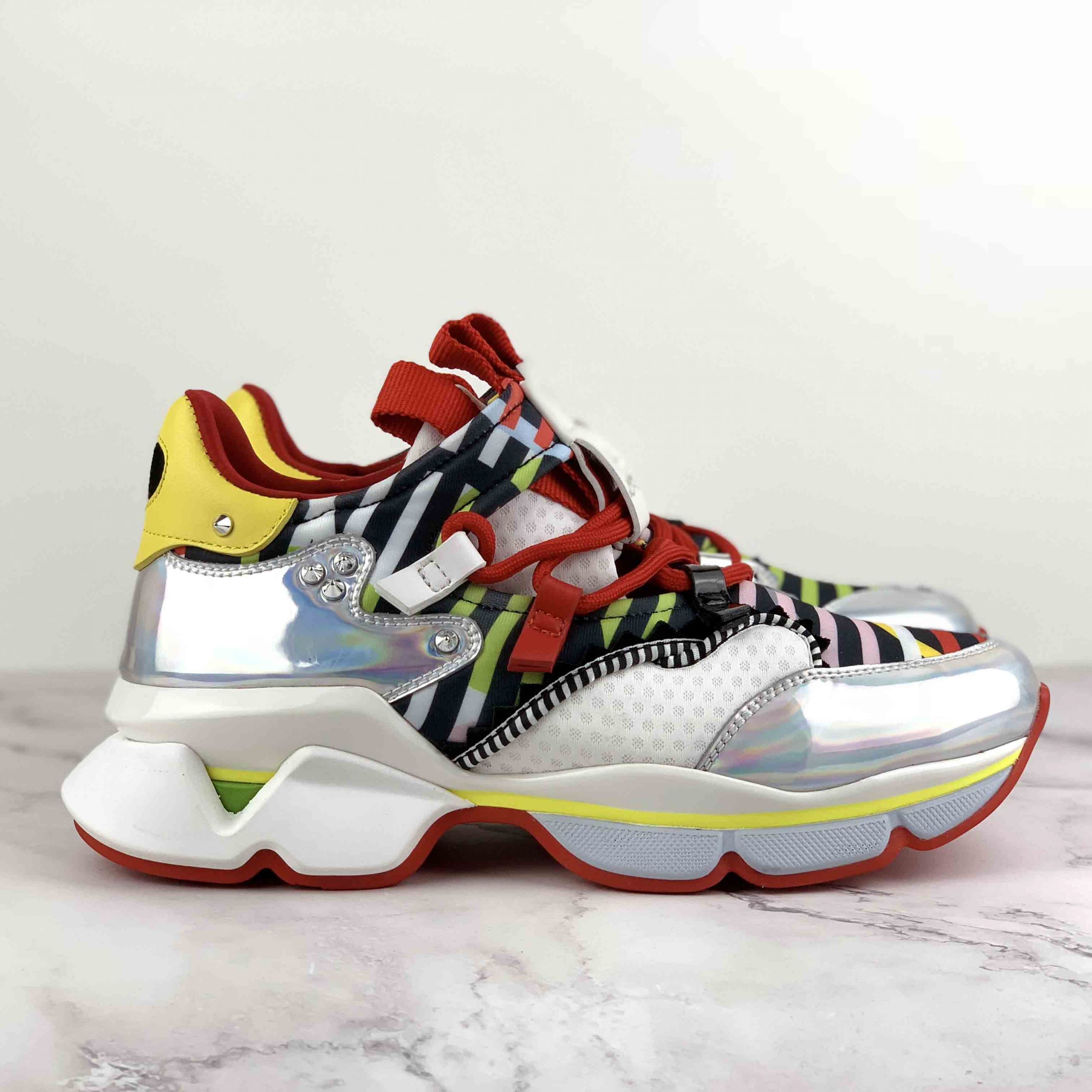 Louboutin red on sale runner donna