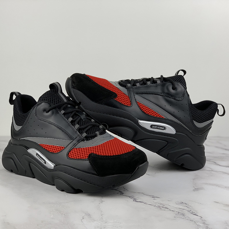 Dior runners black and red sale