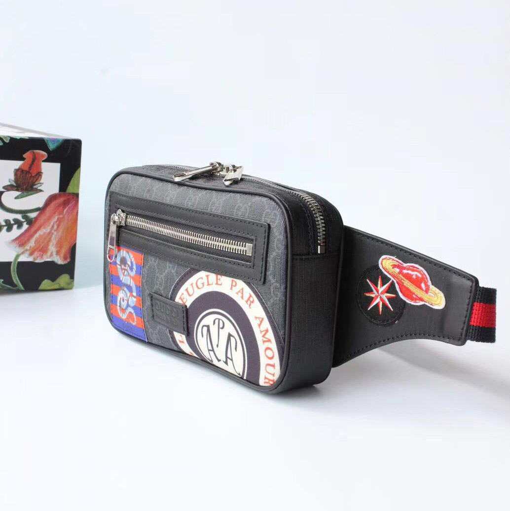 Gucci courrier gg supreme belt bag hotsell