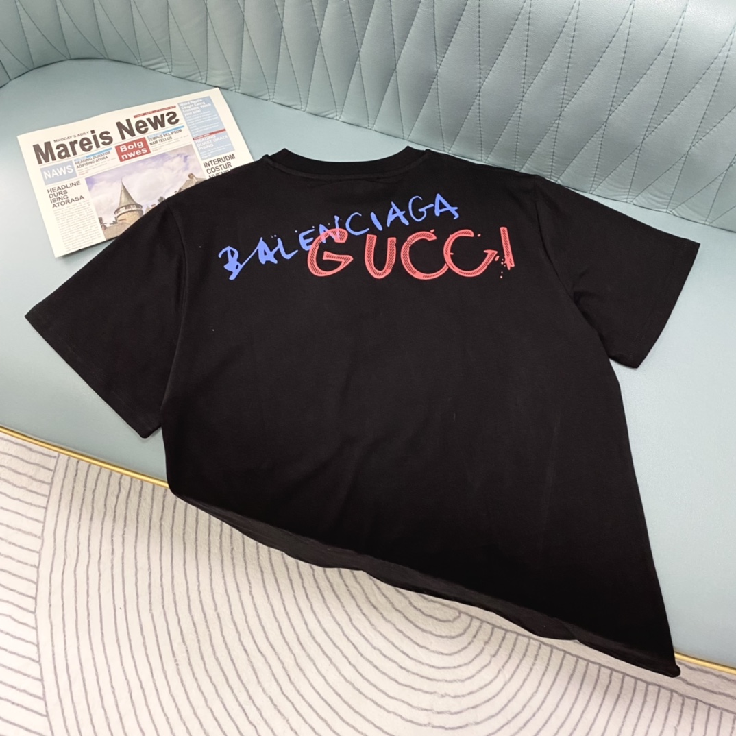 GUCCI x BALENCIAGA collab T-shirt