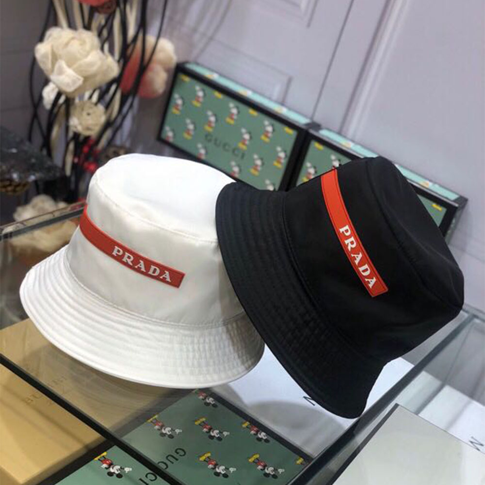 Prada Technical Fabric Bucket Hat