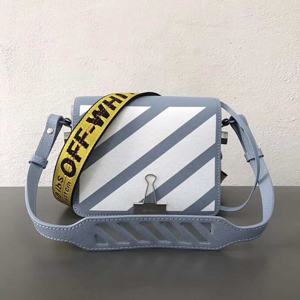 Off White Binder Clip Bag Stripe sophia furla bg