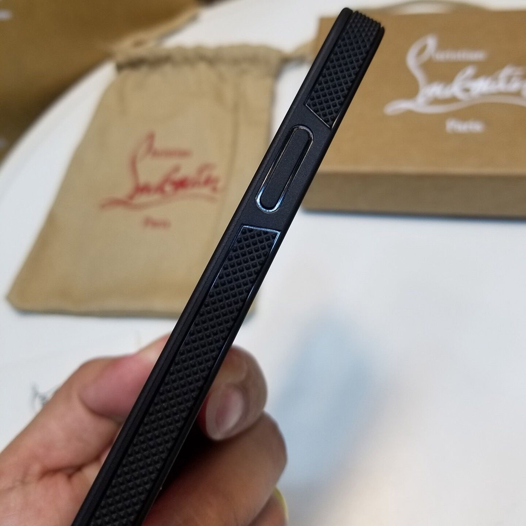 Christian Louboutin Iphone X Loubiphone Case Red And Black Rubber sophia furla bg